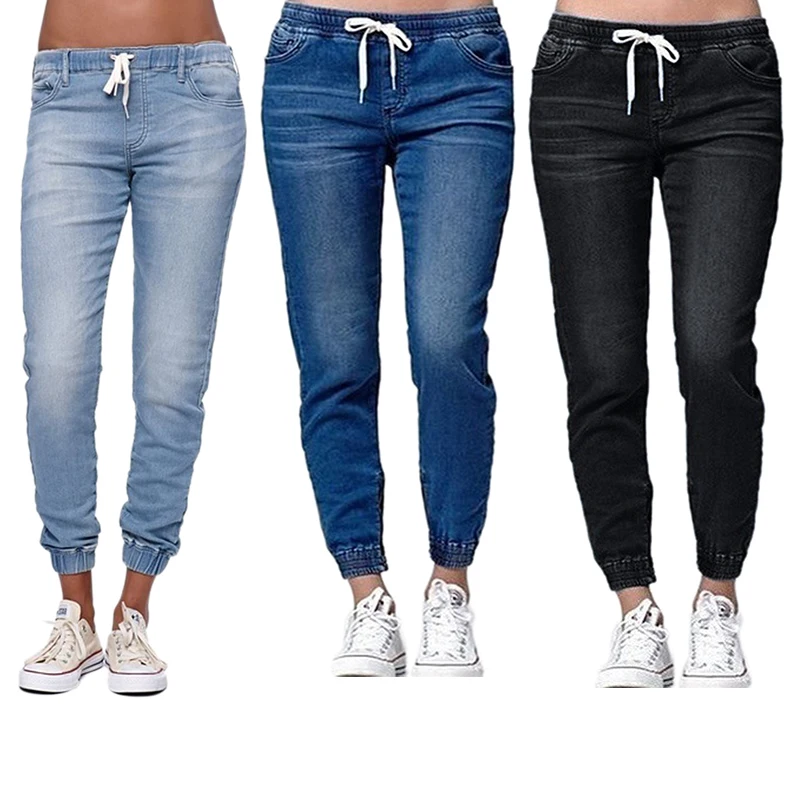 

QNPQYX Streetwear Women's jeans for women jeans Women's pants Women's jeans High waist jeans Autumn Pencil Pants Ccowboy Pants