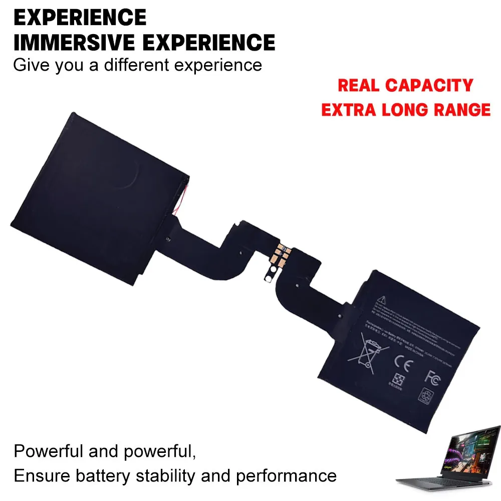 Фото Аккумулятор для ноутбука DYNH01 7.57V 23.2Wh 3070mAh для Microsoft Surface Book 2 15