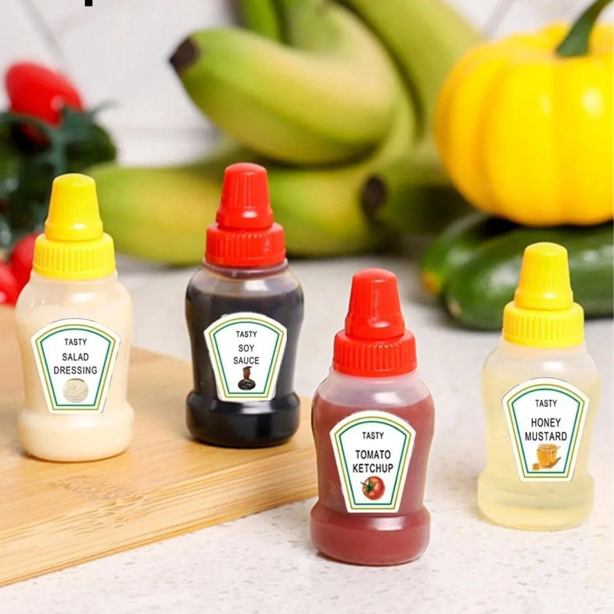 Мини-бутылочки для соусов MOONBIFFY