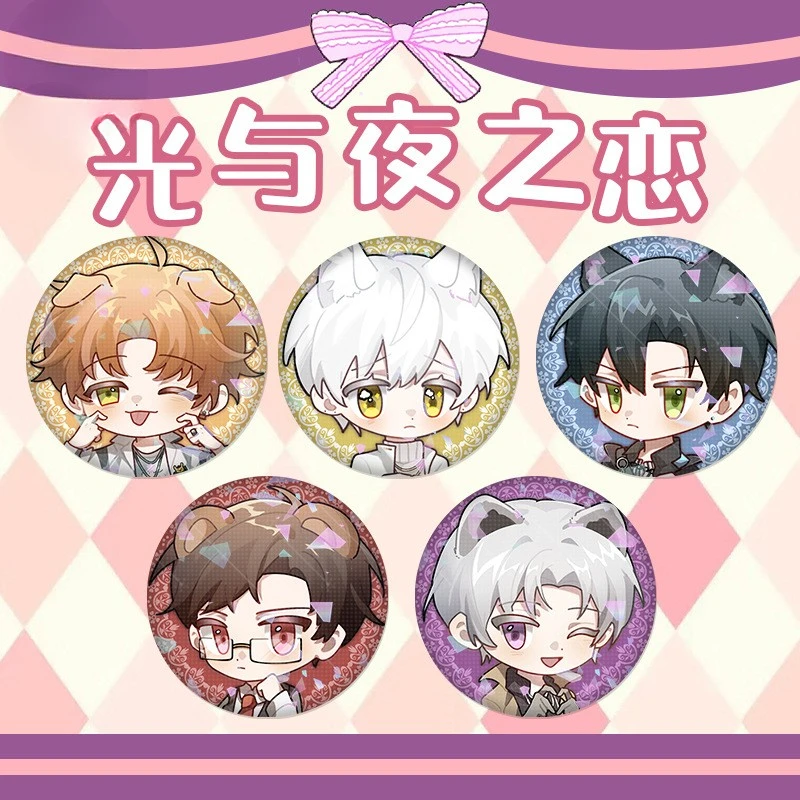 Лазерный значок Osborn Эван Sariel Чарли Джесси 58 мм мультяшная милая серия подарок на