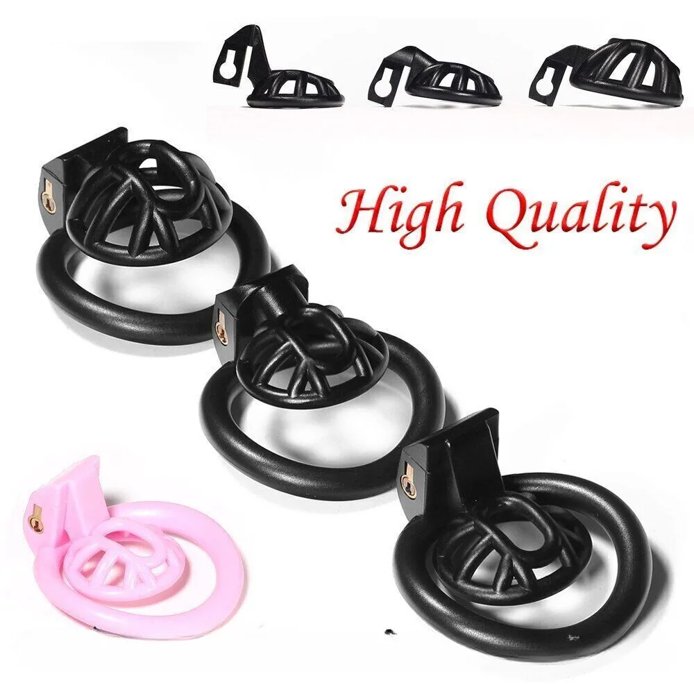 Розовые кольца в клетку верности sнашу маленькая микро-обвязка мужской замок