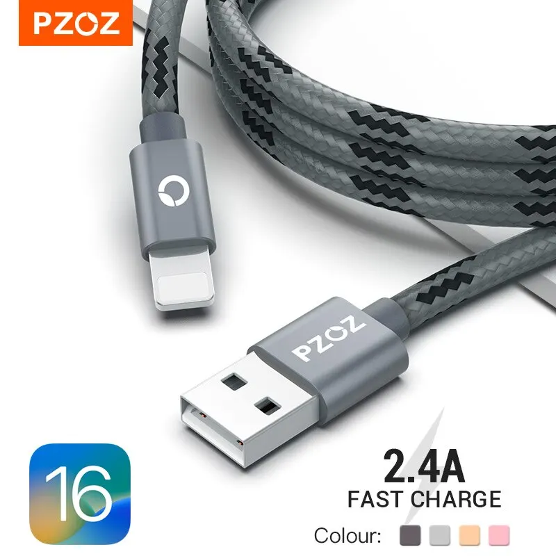iPhone Chargers PZOZ Usb Cable For iPhone Cable 14 13 12 11 Pro Max Xs Xr X 8 plus iPad Air Mini Fast Charging Cable For iPhone Charger iPhone Chargers PZOZ Usb Cable For iPhone Cable 14 13 12 11 Pro Max Xs Xr X 8 plus iPad Air Mini Fast Charging Cable For iPhone Charger
