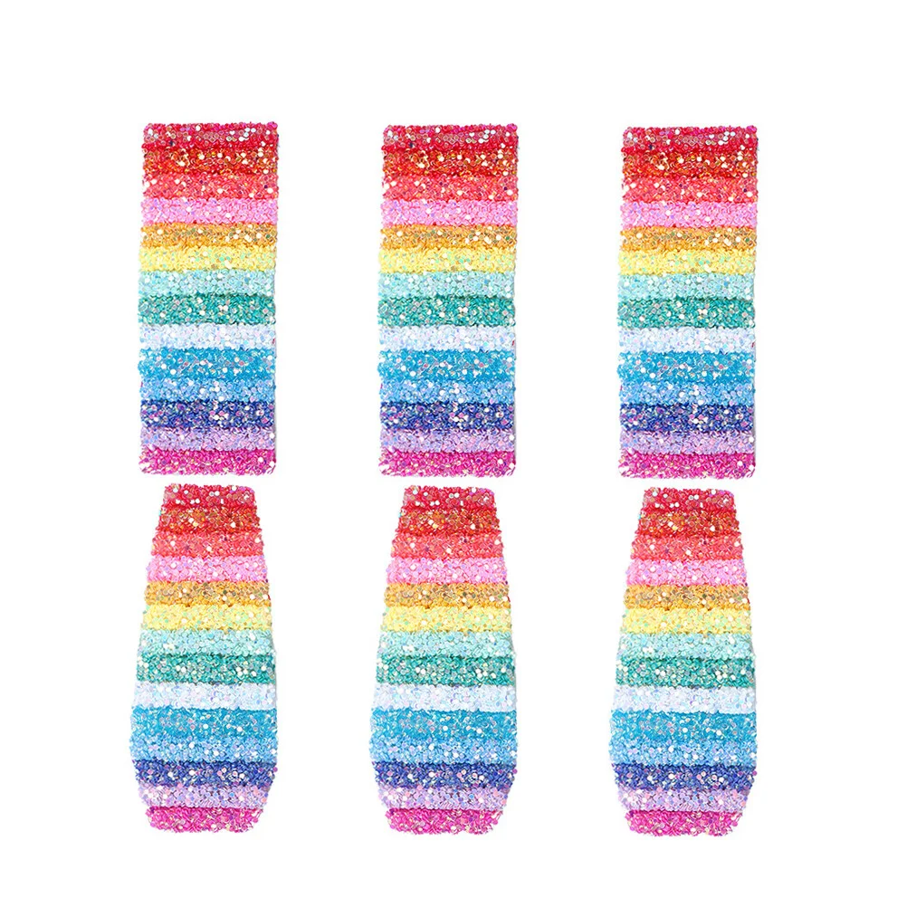 

6pcs Hair Barrettes For Girls Sequined Bobby Pin Fashion Hairpins Bang Clips Side Snap Clip for Women Girls