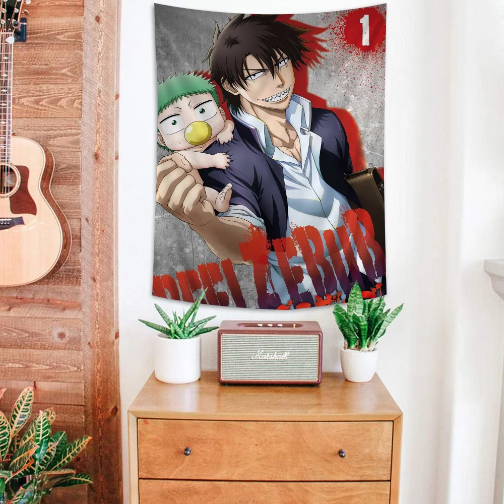 Beelzebub Висит Богемный Гобелен Богемные Настенные Гобелены Мандала Дешевые Хиппи