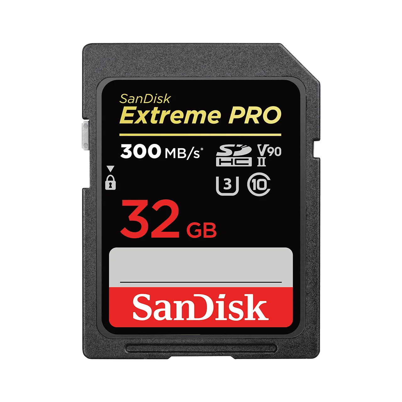 SanDisk Extreme PRO SD карта 32 Гб 64 128 ГБ U3 V90 флеш-карта памяти 300 м 4K SDH SDXC UHS-II 8K Full HD видео