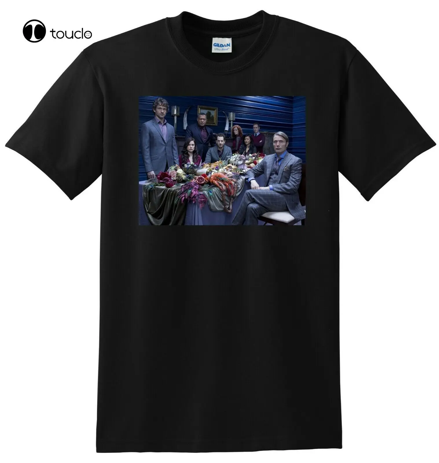 

Hannibal T Shirt Tv Show Season 1 2 Poster Tee Small Medium Large Or Xl Tee Shirt Fashion Funny New Xs-5Xl