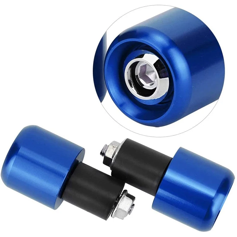 

22mm 7/8" Motorcycle Handle Bar End Universal Handlebar Plug Grips ends Sliders Cap Slider Counterweight cover Moto Accessories