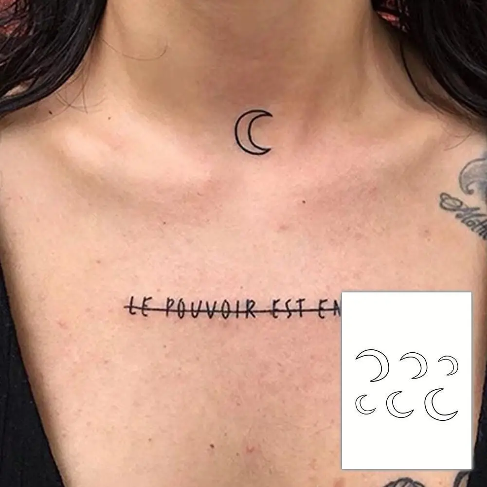 

Водостойкие одноразовые временные тату-наклейки, черные, ручной рисунок, сердце, дизайн боди-арта, искусственная татуировка, флэш-табличка ...