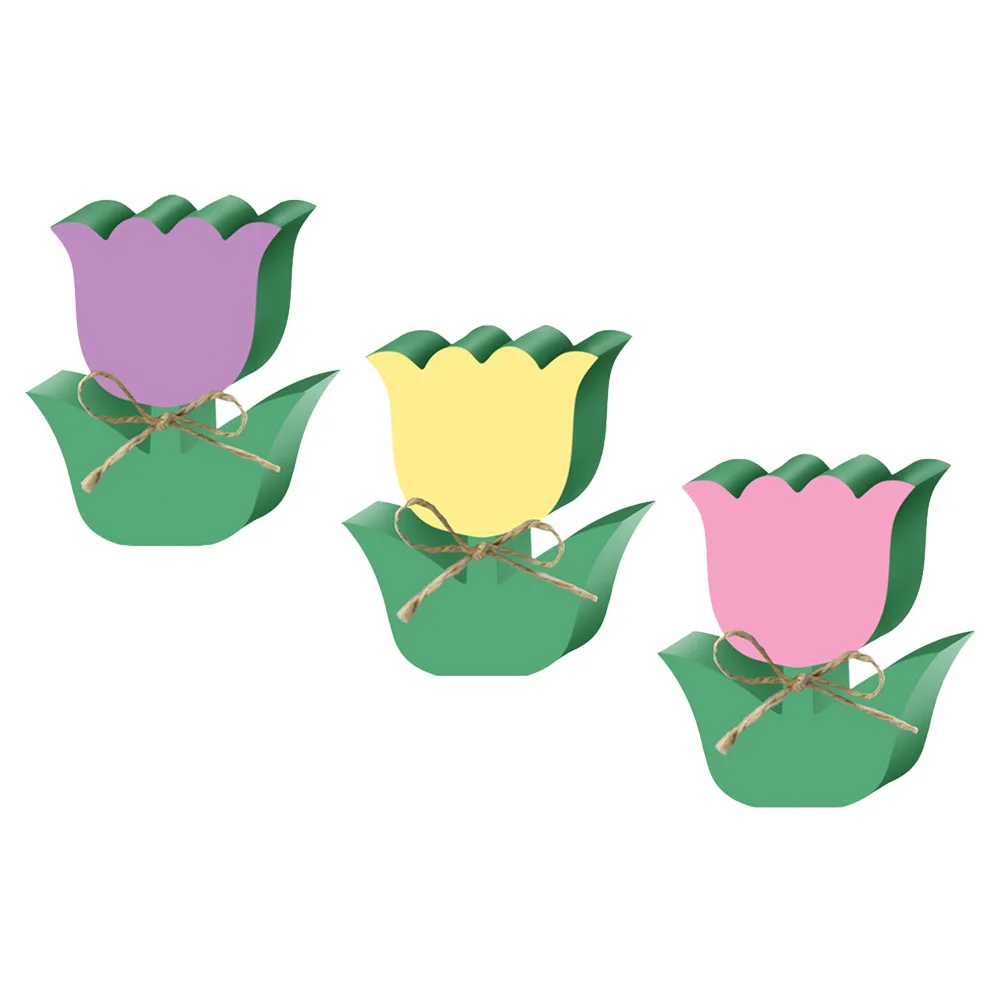 

Easter Tulip Sign Table Wooden Tabletop Spring Wood Decor Desktop Decoration Tulips Decorations Centerpiece Ornament Flower