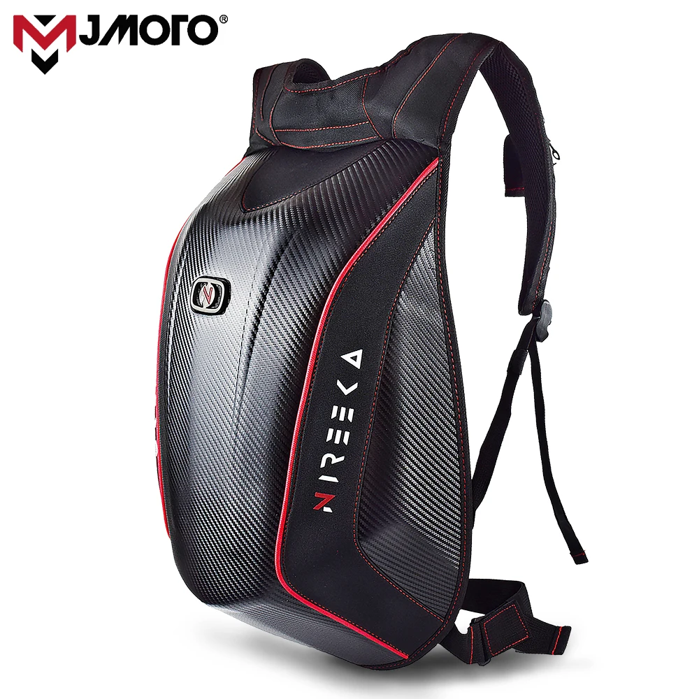 

Motorcycle Backpack Black Waterproof Motobike riding Bag Top Case Multifunction Bag Motocross Hard Shell Backpacks Computer Bag