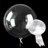 10pcs clear balloons giant transparent balloon wedding 1st birthday party decoration valentines day mothers day decor globos