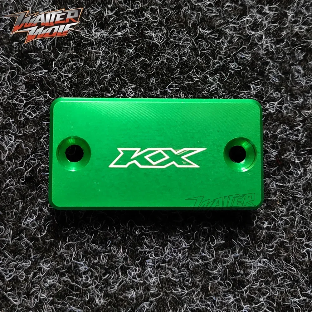 

Передняя и задняя крышка тормозной жидкости для KAWASAKI KX 125 250 250F 450F 450 KX125 KX250, аксессуары для мотоциклов, крышка резервуара, двигатель