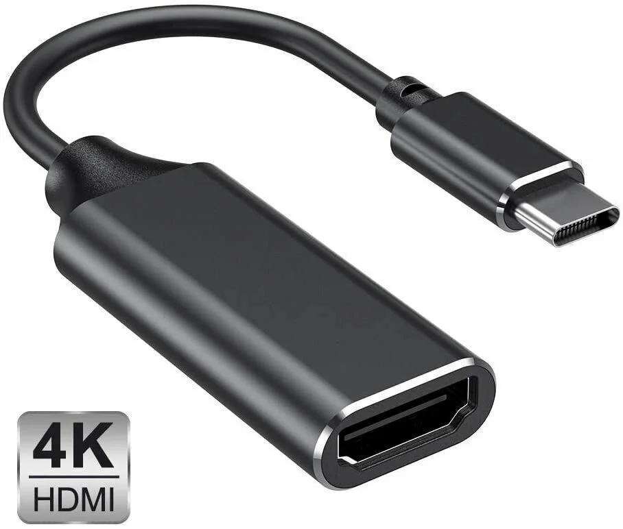 

USB Type C to Female HDMI HDTV Cable 4K Adapter For Mac Samsung S Series Huawei