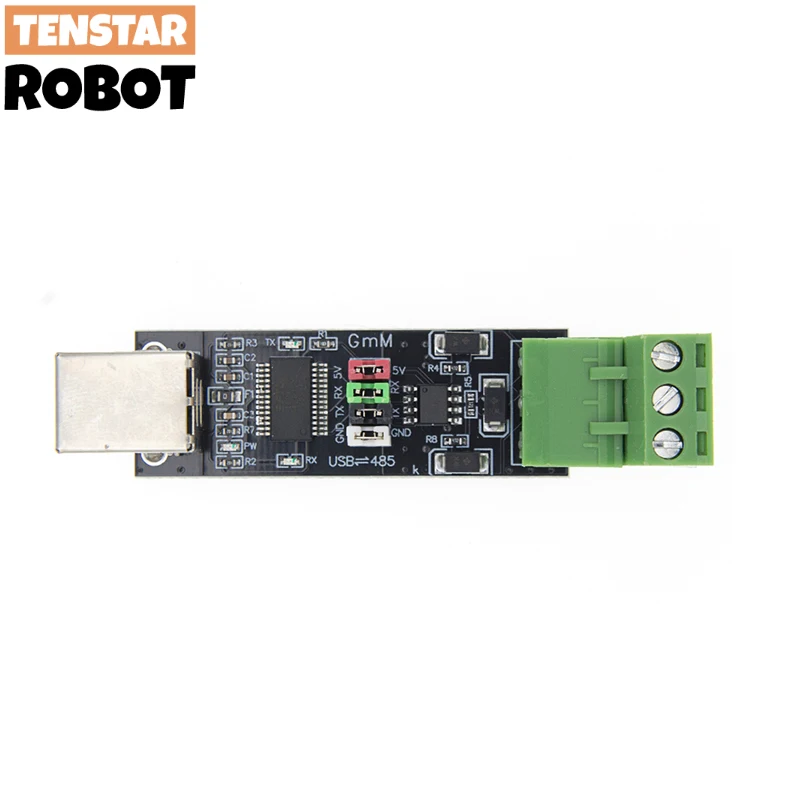Модуль с двойной защитой от USB к 485, чип FT232, USB к TTL/RS485, двойная функция, адаптер последовательного преобразователя USB 2,0 к TTL RS485