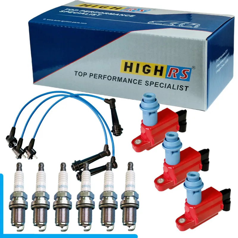 

1JZ 2JZ Катушка зажигания Свеча зажигания Провод зажигания SUPRA CHASER CRESTA ARISTO IS300 JCE10 GS300 JZS160 SC300 90919-02216 01276 IK16TT