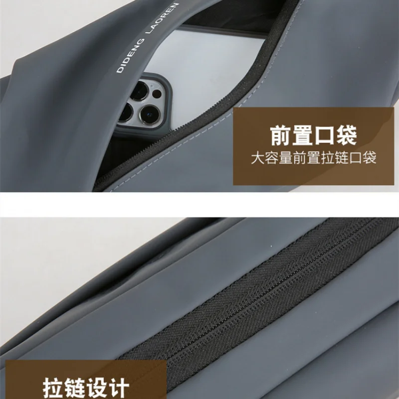 Outdoor Function Bag Sports Crossbody Pack Multifunctional Pillow Chest Bags Mobile Phone Fanny Packs Men's Waterproof Leisure