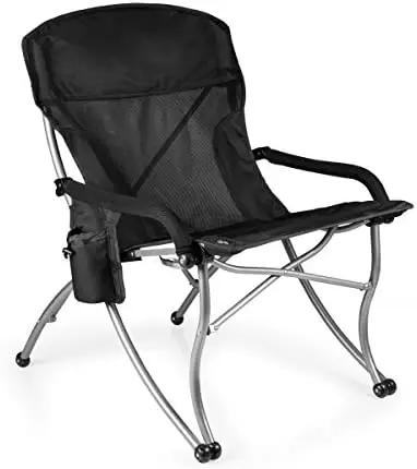 

-Дизайнерское кресло для кемпинга повышенной эксплуатационной надежности, Пляжное Кресло XL, уличное складное кресло для кемпинга вместимостью 400 фунтов, рыболовное удилище, чай