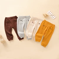 toddler newborn baby boys pants solid color pit bar baby 2022 childrens clothing childrens spring and autumn casual pants