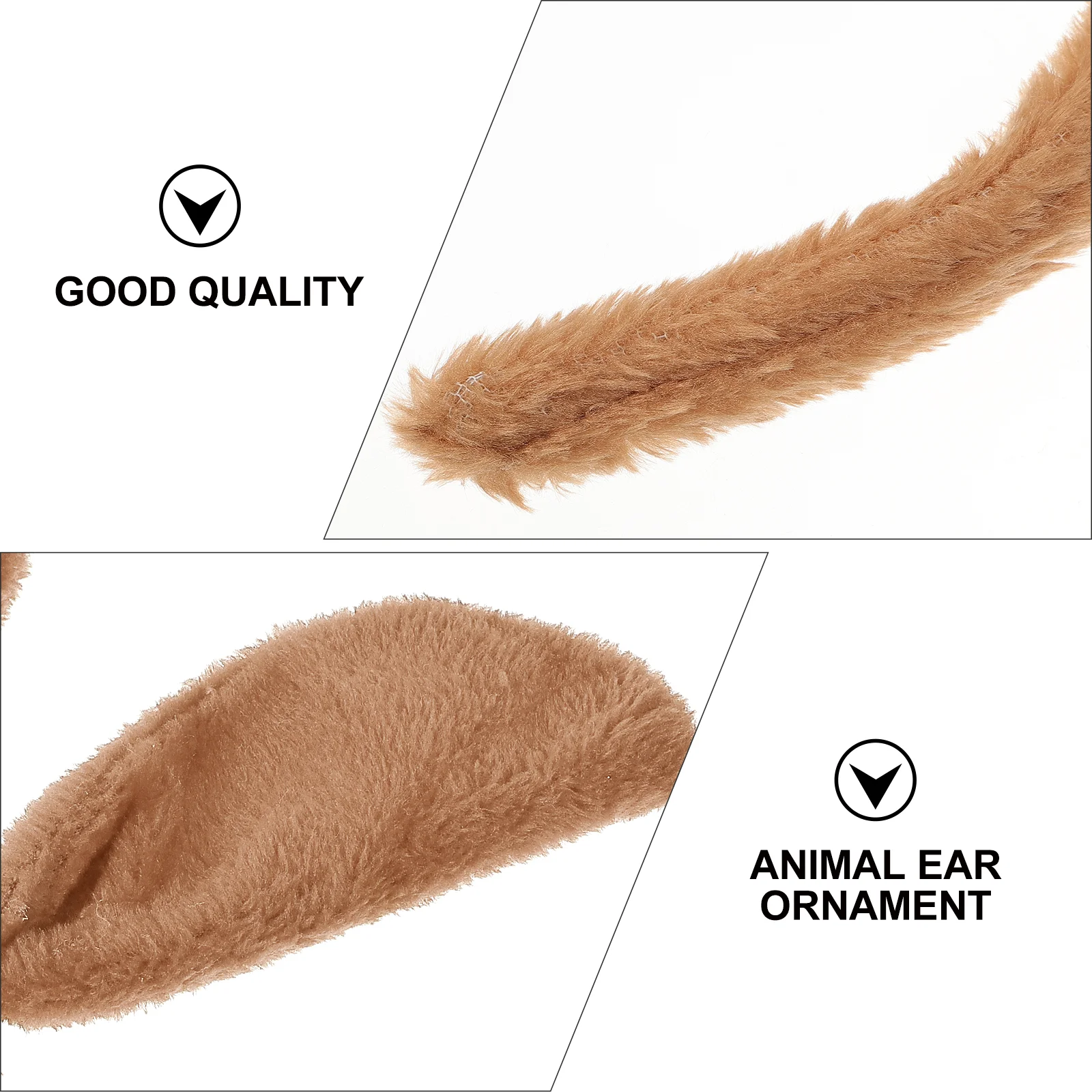 Мужские аксессуары повязка на голову с ушками животных для волос реквизит