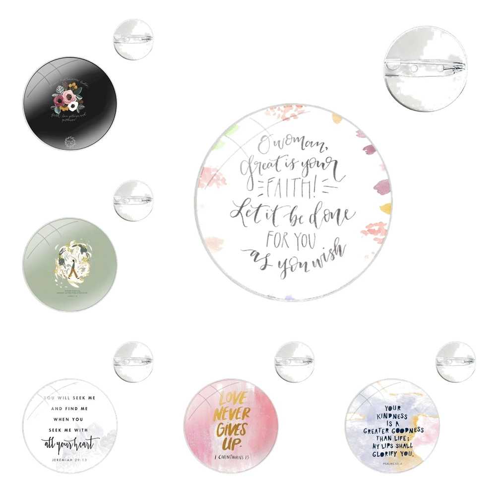 Значки-булавки металлические броши для одежды украшение рюкзака подарок Библия