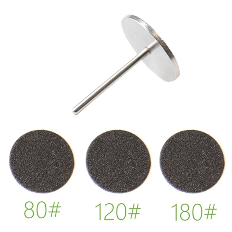 

Replacement sandpaper disc drill bit sanding paper 80/120/180grit for adult