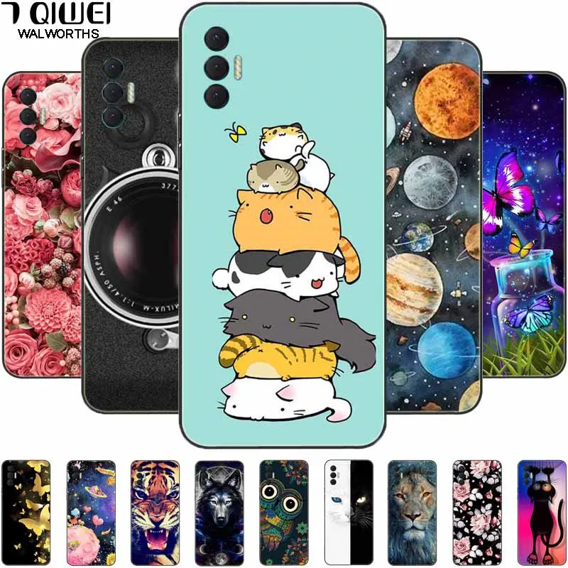 Чехол для Tecno Spark 8P чехол KG7H Cat силиконовая Мягкая задняя крышка телефона s Spark8P 6
