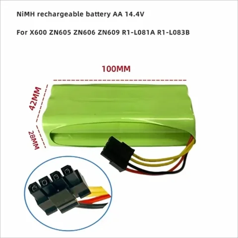 KEPAH 14.4V 12800mAh Ni-MH аккумулятор для роботов-пылесосов
