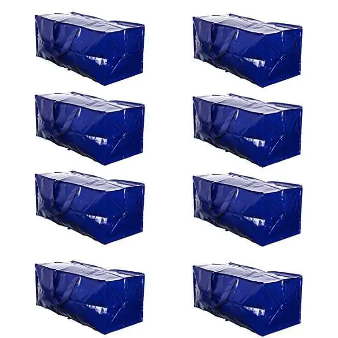 

Duty Extra Large Storage Bag Moving Tote Backpack with Carrying Handles & Zipper