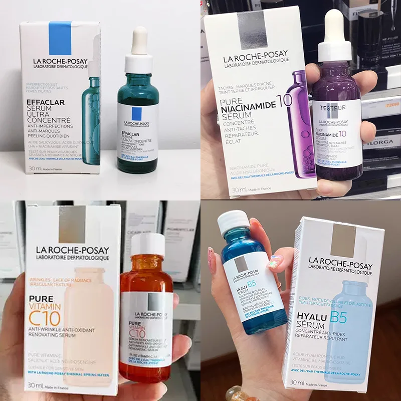 

Original 30ml La Roche Posay Anti-Aging Acne Serum Effaclar/Retinol B3/Cicaplast B5/Pure Vitamin C10/Hyalu B5/Niacinamide 10