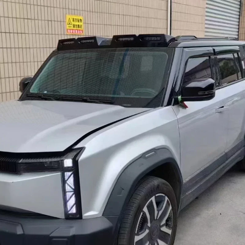 Фото Светодиодный фонарь на крышу DOMEN для Chery iCar 03 / Jaecoo J6, в стиле Defender, автозапчасти, аксессуары для авто 2026 №4