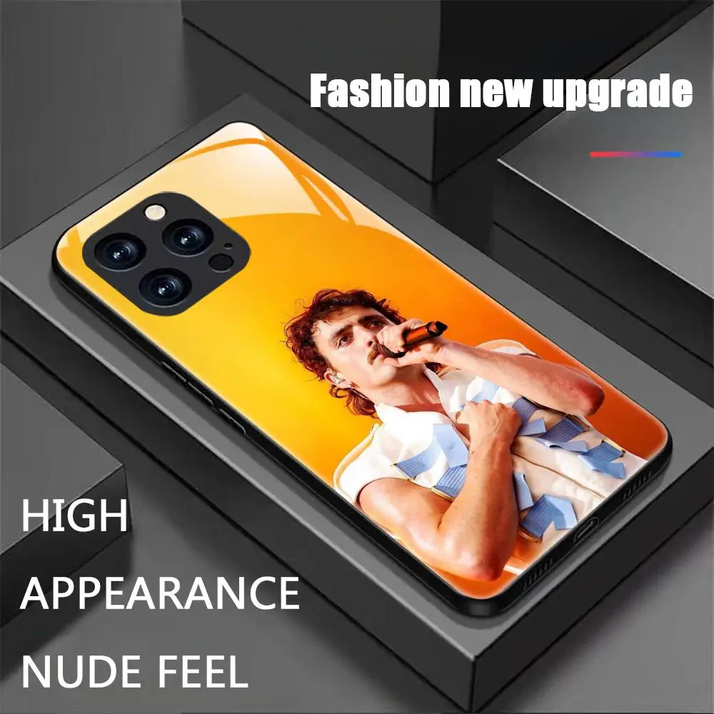 Фото Чехол для телефона Benson Boone для iPhone 18 17 16 15 14 13 12 X XR XS 8 Plus Mini Pro Max, стеклянный магнитный чехол. №2