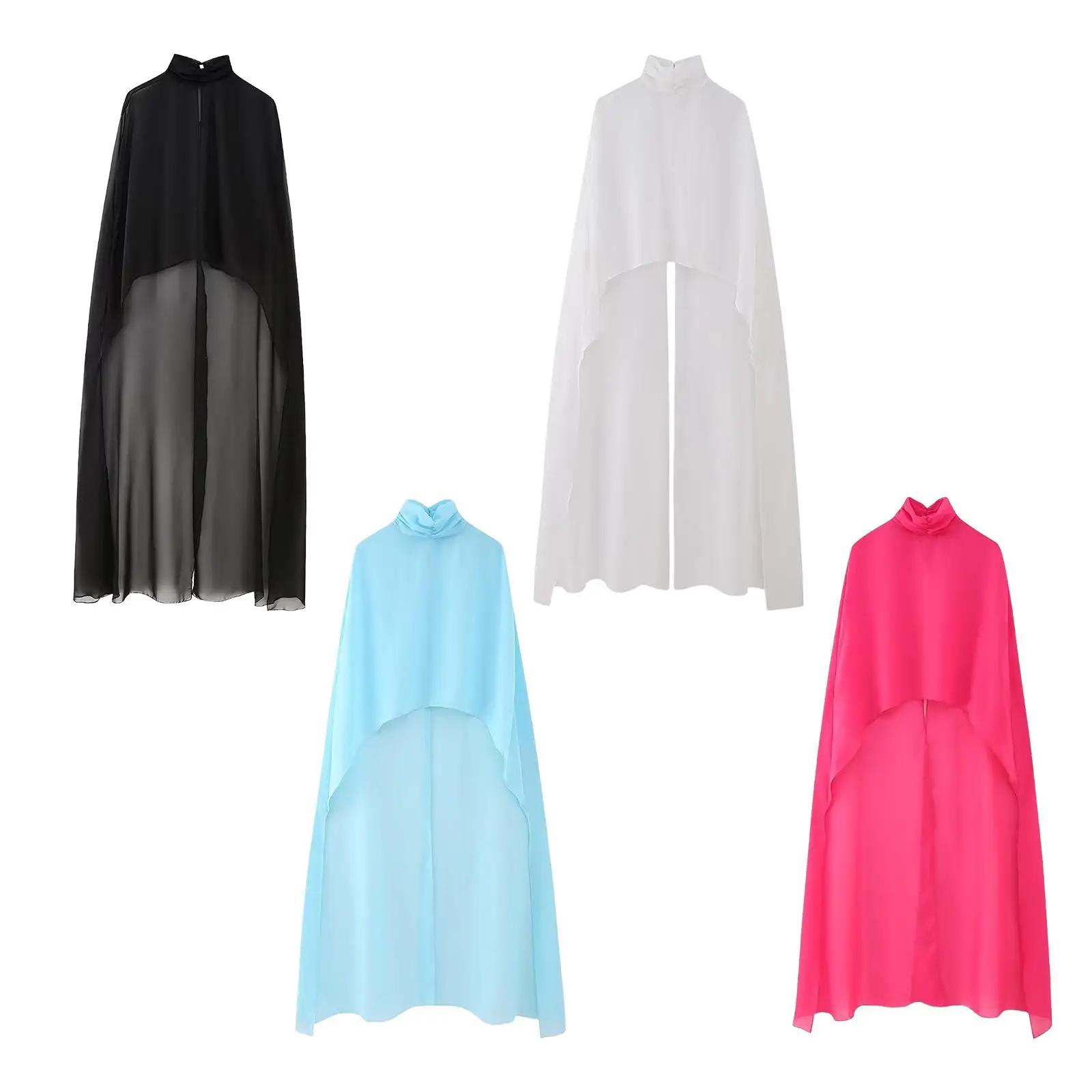 

Женское блестящее пальто с пуговицами, верхняя одежда с высокой горловиной на спине