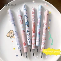 kawaii eternal pencil girl cute school supplies unlimited writing student stationery magic pencil no ink art sketchbook gifts