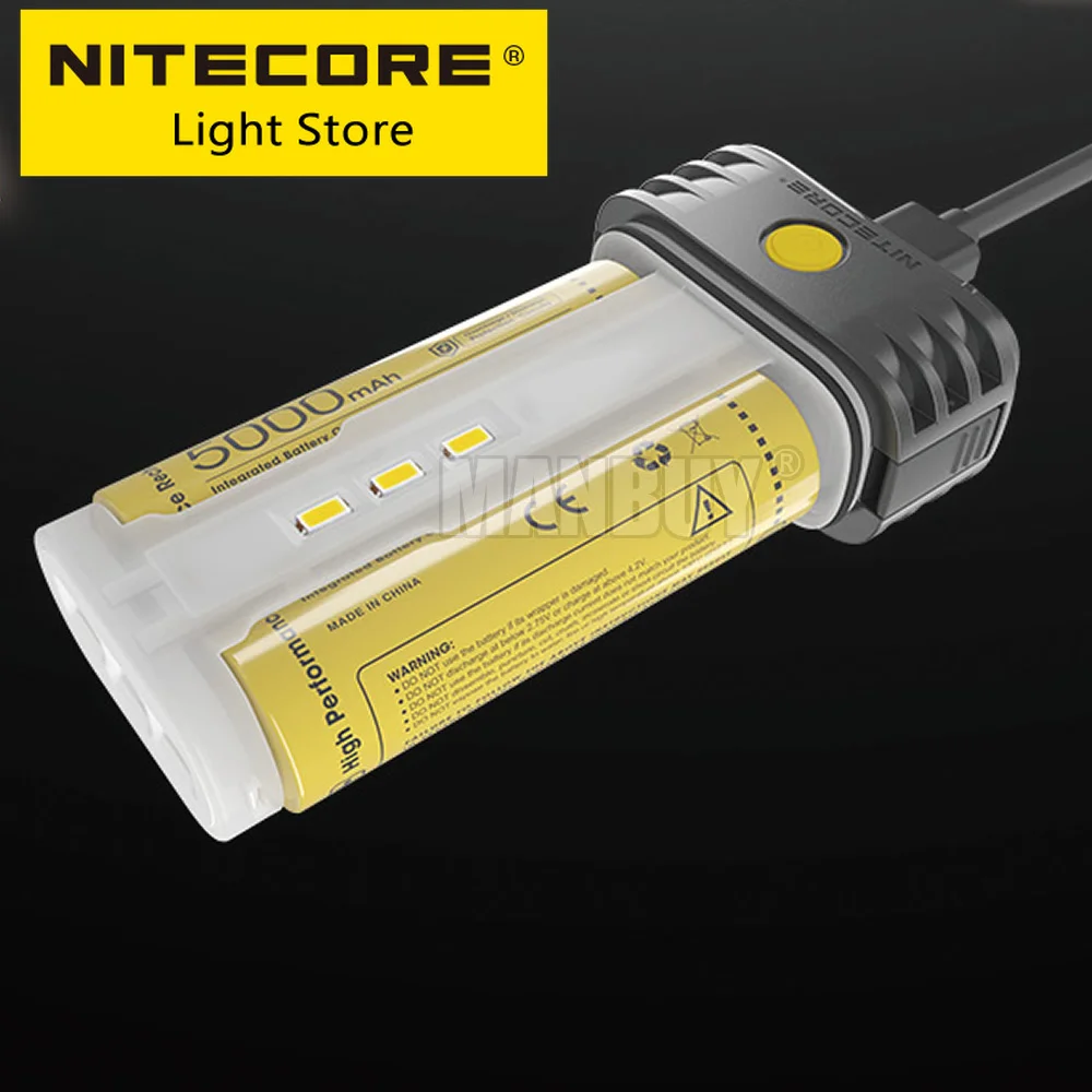 Перезаряжаемый аккумулятор NITECORE LR60 USB-C для кемпинга внешний с высоким индексом