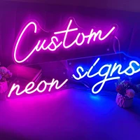 custom led neon signs personalized neon lights sign for wedding party name neon sign for decor birthday business reception