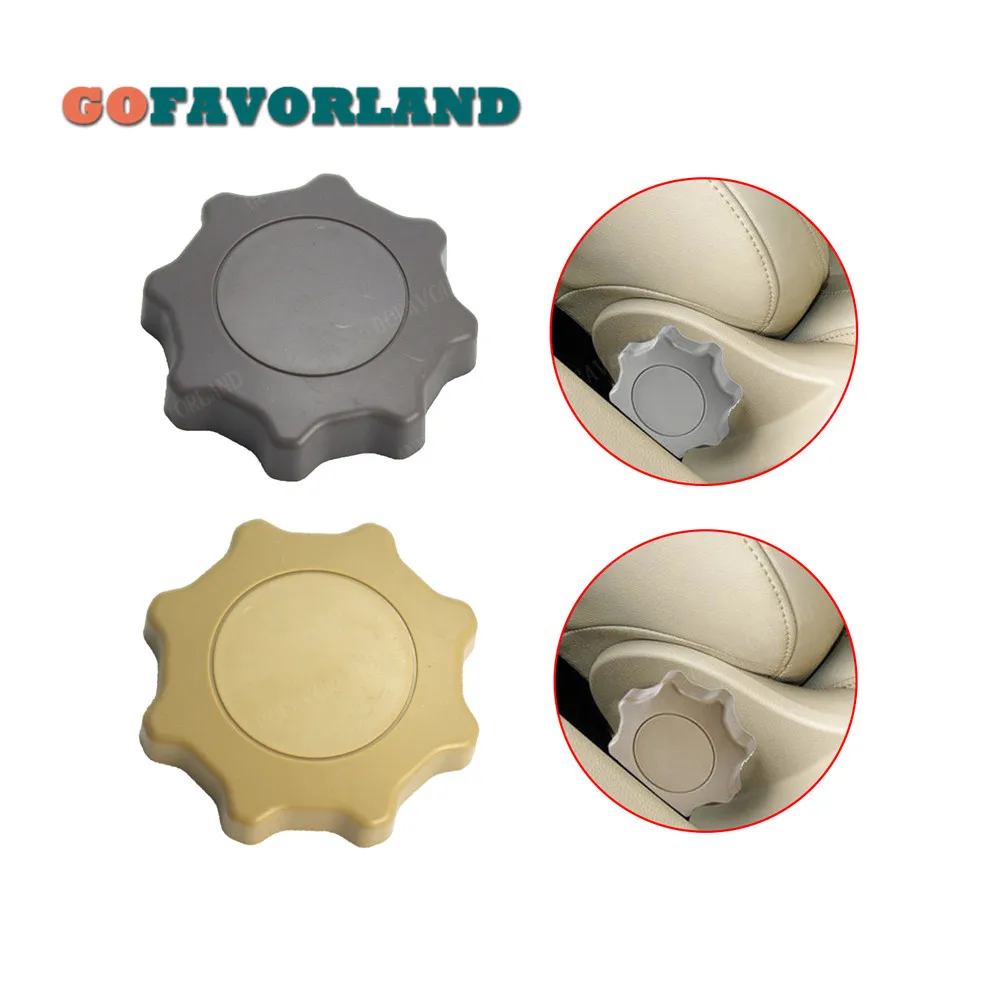 

Grey Beige Seat Adjustment Rotary Knob Cover 1J0881671F For VW Bora Golf Jetta Mk4 1999 2000 2006 Passat B5 1998-2005 Polo Caddy