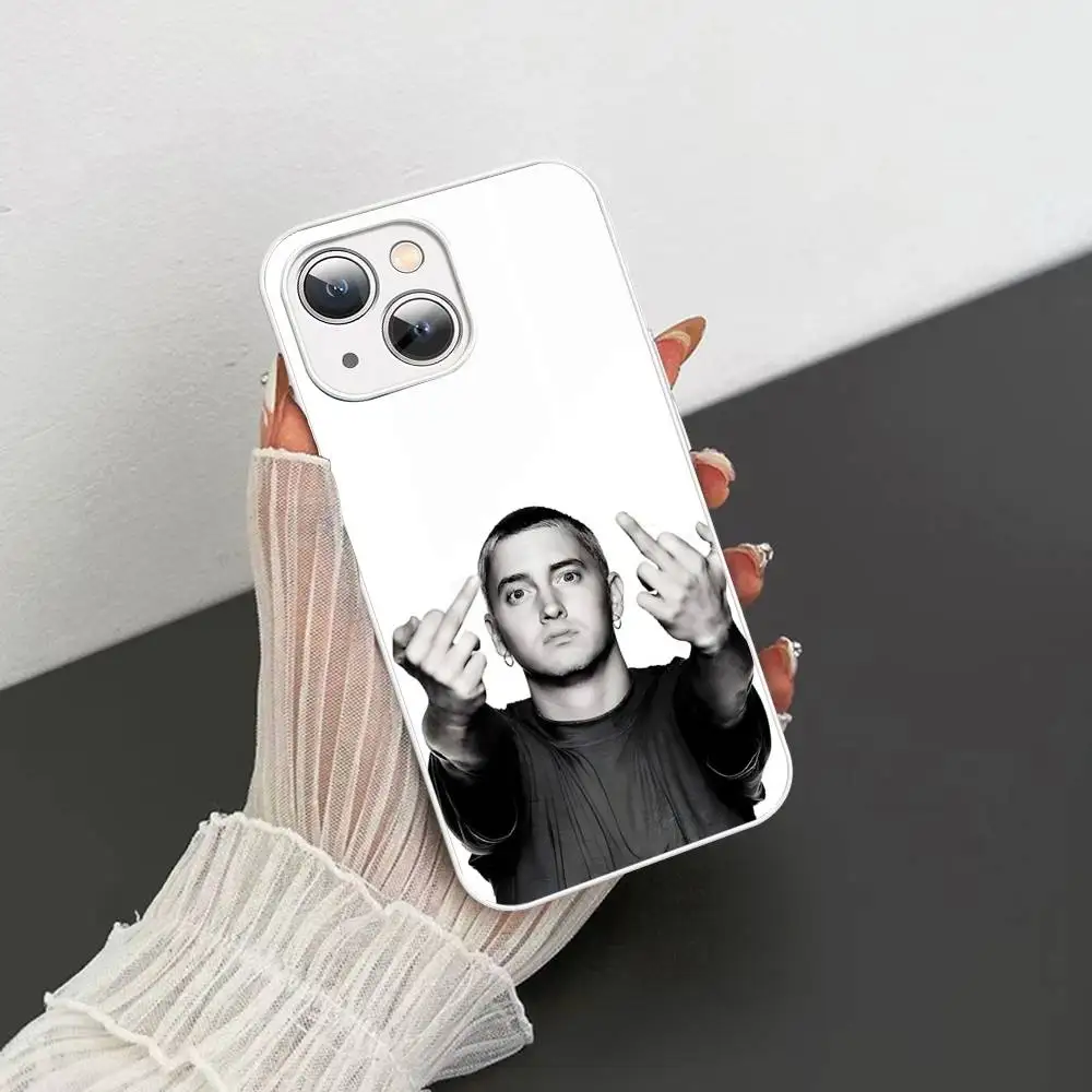 Фото Защитное стекло Super Rapper Eminems для iPhone 14, 13, 12, 11 Pro, Mini, XS MAX, 14 Plus, X, XS, XR №4