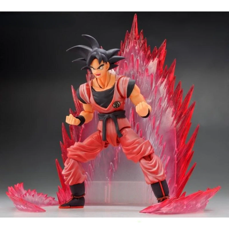 

In Stock Bandai Soul S.H.Figuarts SHF Dragon Ball Z Saiyan Son Goku Gokou Kaiouken Ver Anime Action Figures Toys Collectible