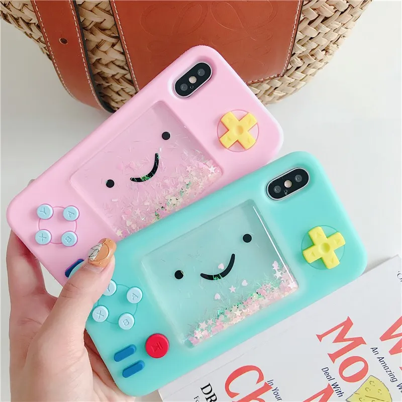 

Gimfun Cartoon Playgame Phone Case for iPhone 13 12 7 6 8 Plus Xr Xs 11 Pro Max Candy Love Heart Soft Silicone Rubber Bear Case