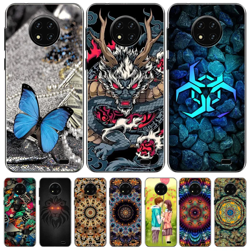 

Oukitel C19 Pro Case Black Soft Silicone Oukitel C19 Funda 6.49 Inch Soft TPU Good Quality Coque For Oukitel C19 Pro Cover