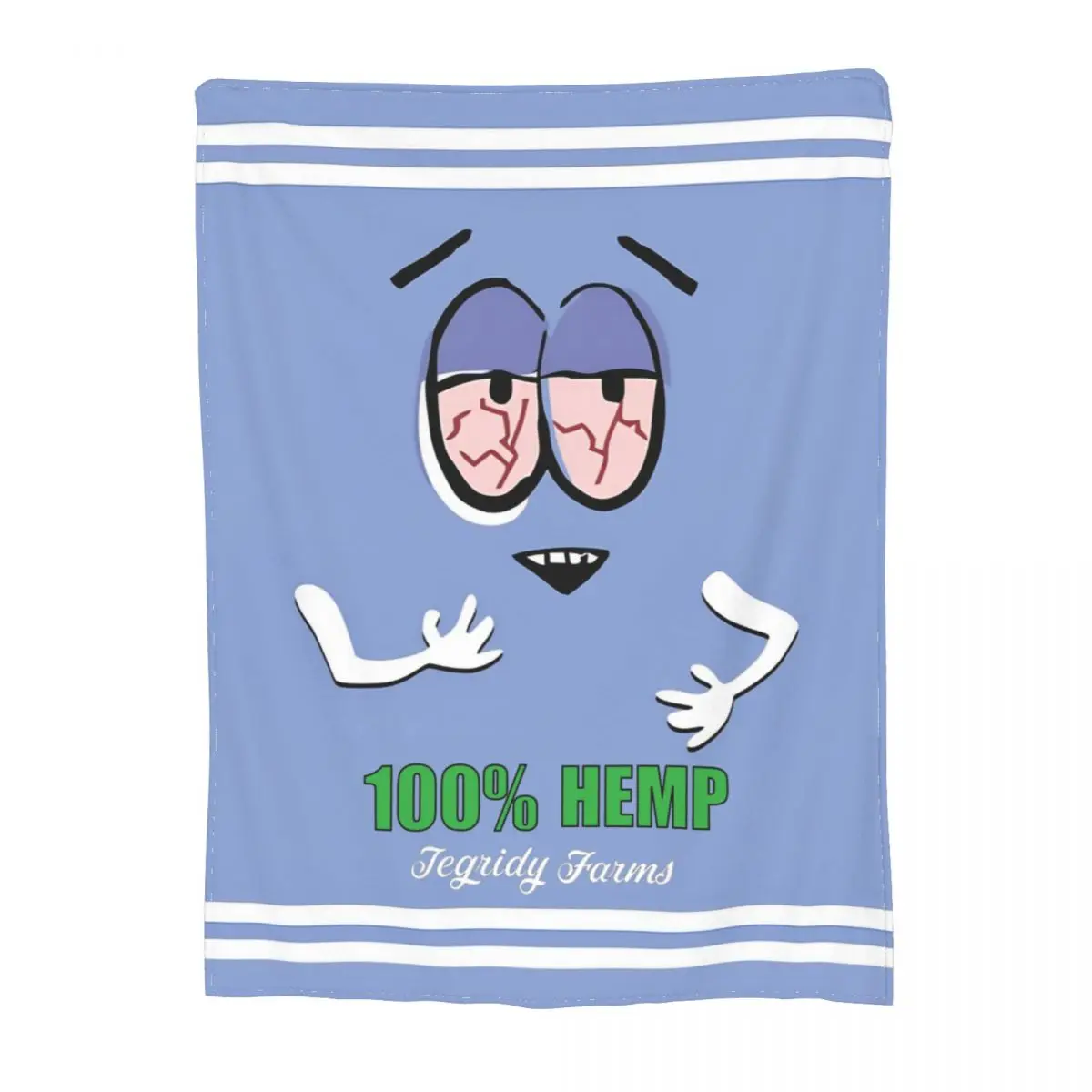 

Мультяшный 100% Конопляный Tegridy Farm Towelie Merch одеяло фланелевый костюм для всесезонного дивана одеяло удобное легкое