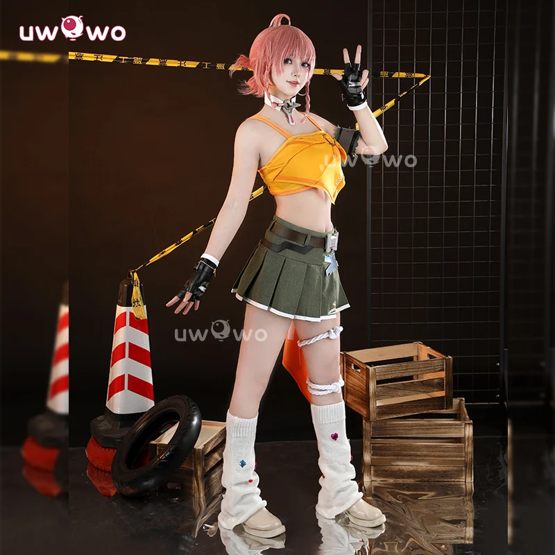 Фото Серия UWOWO Collab: Игра для косплея Mercy Overwatchh 2 x LEs SSERAFIMm Fearlesss Mercy Косплей Костюм XS-XXL Костюм на Хэллоуин №4