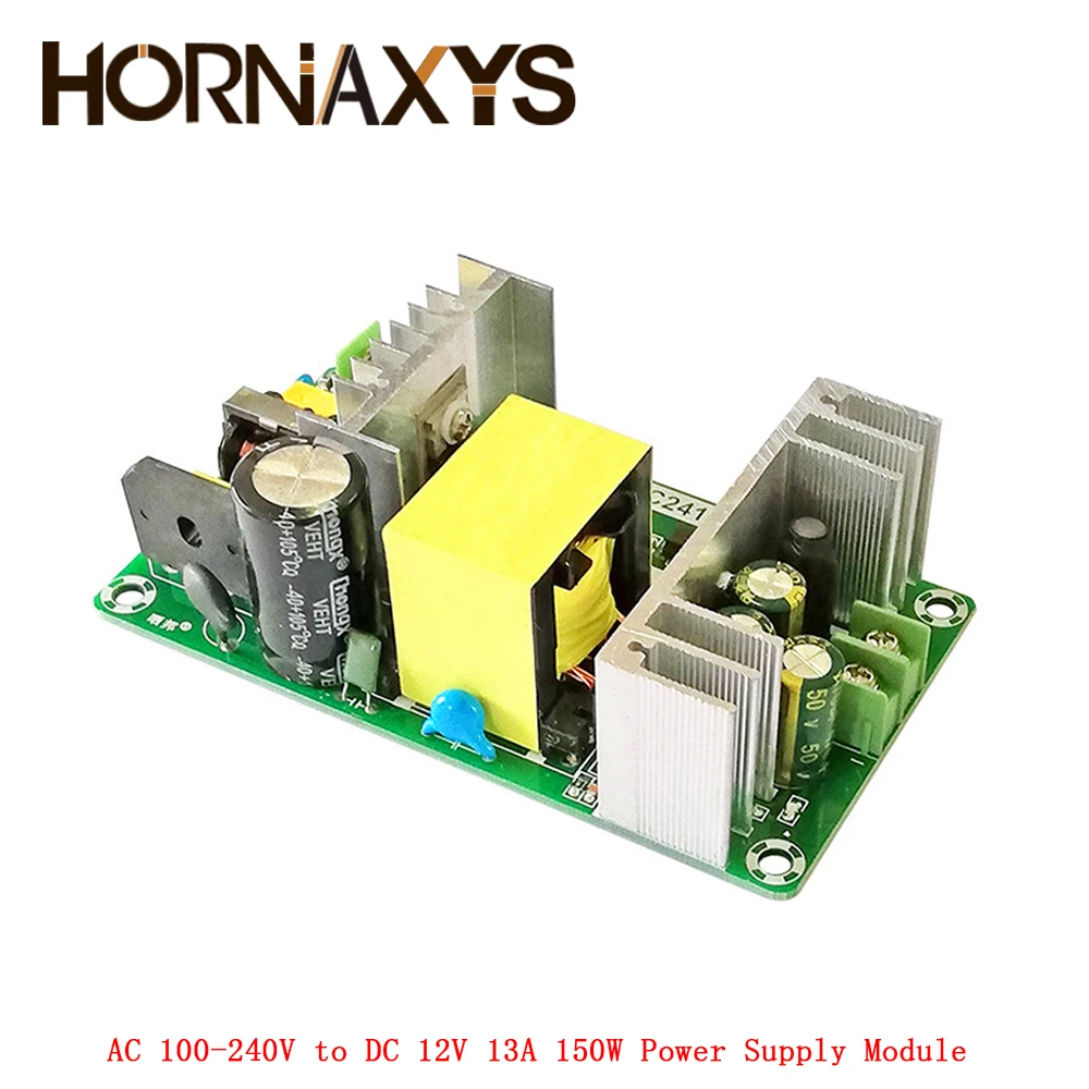 

For Power Supply Board AC 100-240V to DC 12V 13A Switch Power Supply Board AC To DC 150W Converter Isolated Power Supply Module