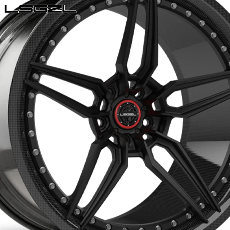 LSGZL заводская ступица из углеродного волокна изготовленная на заказ 18 19 20 21 дюйм
