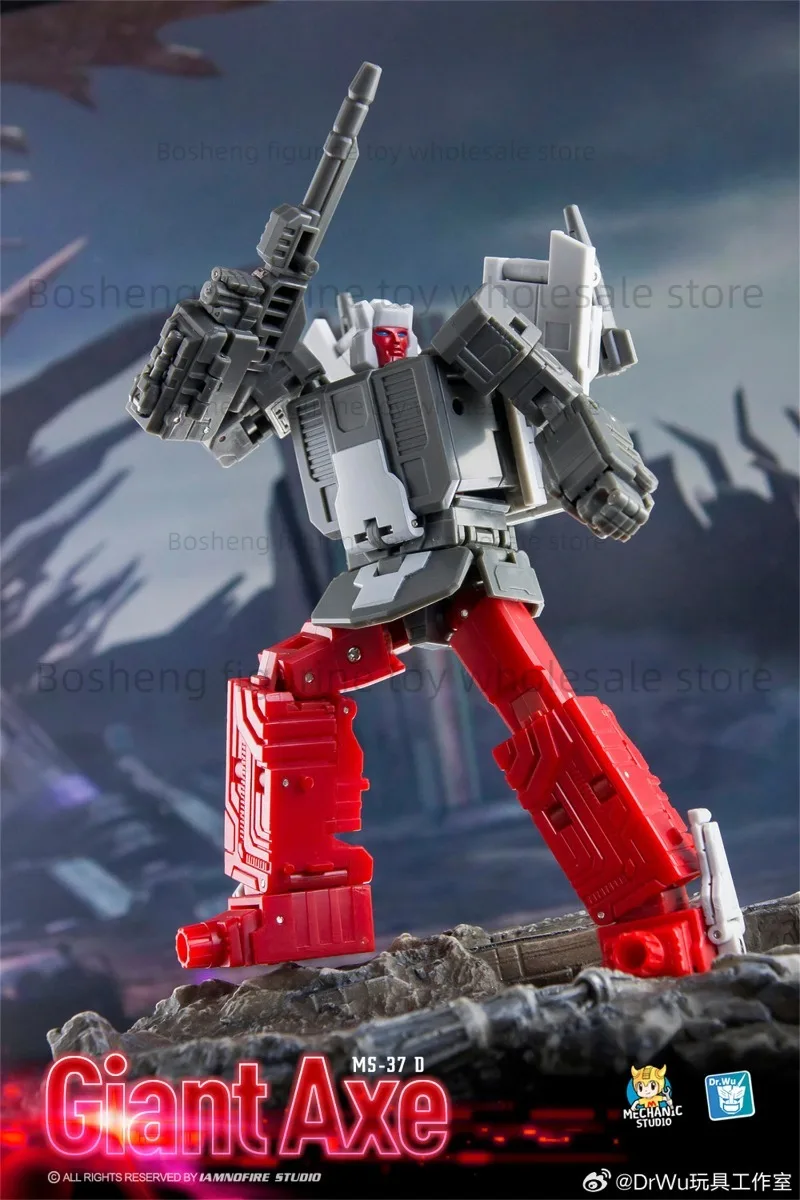 Фото [В НАЛИЧИИ] Трансформированные игрушки Dr. Wu и MFT Collaborate MS-37 MS-37M MS-37D Фигурка Giant Axe Broadside №4