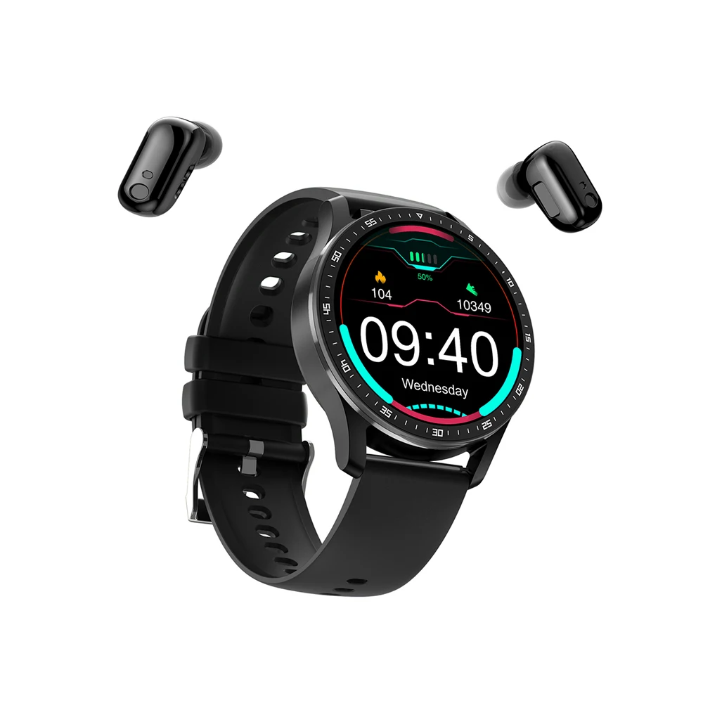 

X7 Smart Watch TWS Bluetooth-Compatible Earphone Waterproof 2In1 Heart Rate Blood Pressure Monitor Fitness Clock For Android IOS