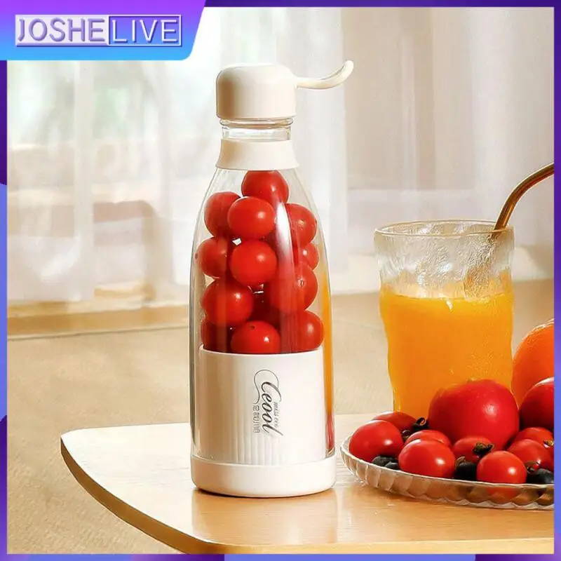 

Mini Fruit Mixers Juicers Usb Rechargeable 40w Milkshake 300ml Home Supplies Electric Portable Fruit Extractors