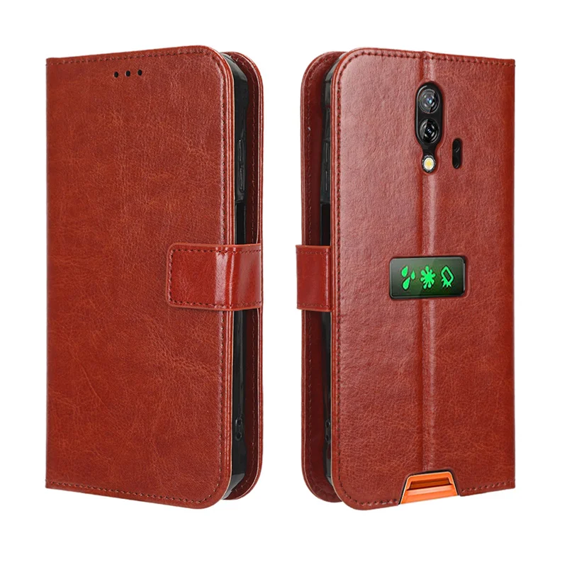 Для Blackview BV7200 Luxury Crazy Horse кожаная фотосессия подходит для искусственная кожа