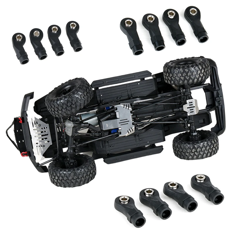 

KYX M4 metal bead plastic ball joint is applicable to scx10iii trx-4 trx-6 upgraded parts of 1 / 10 RC simulation model vehicle