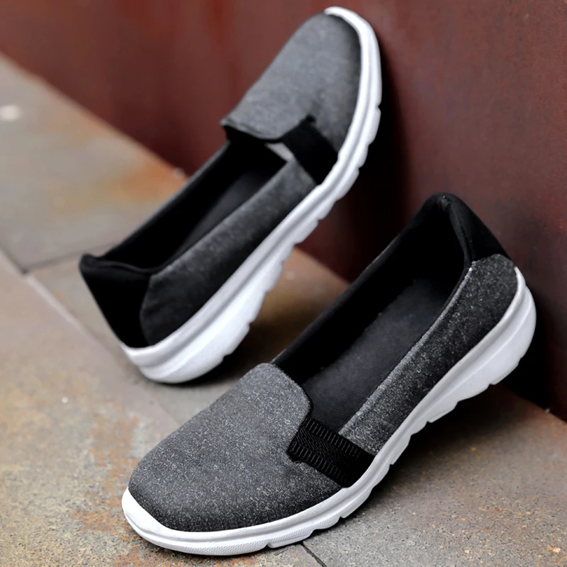 Women Casual Loafers Lightweight Women Slip-on Ballerines Flats Soft Comfortable Mother  Nursing Shoes Loafers Non-slip